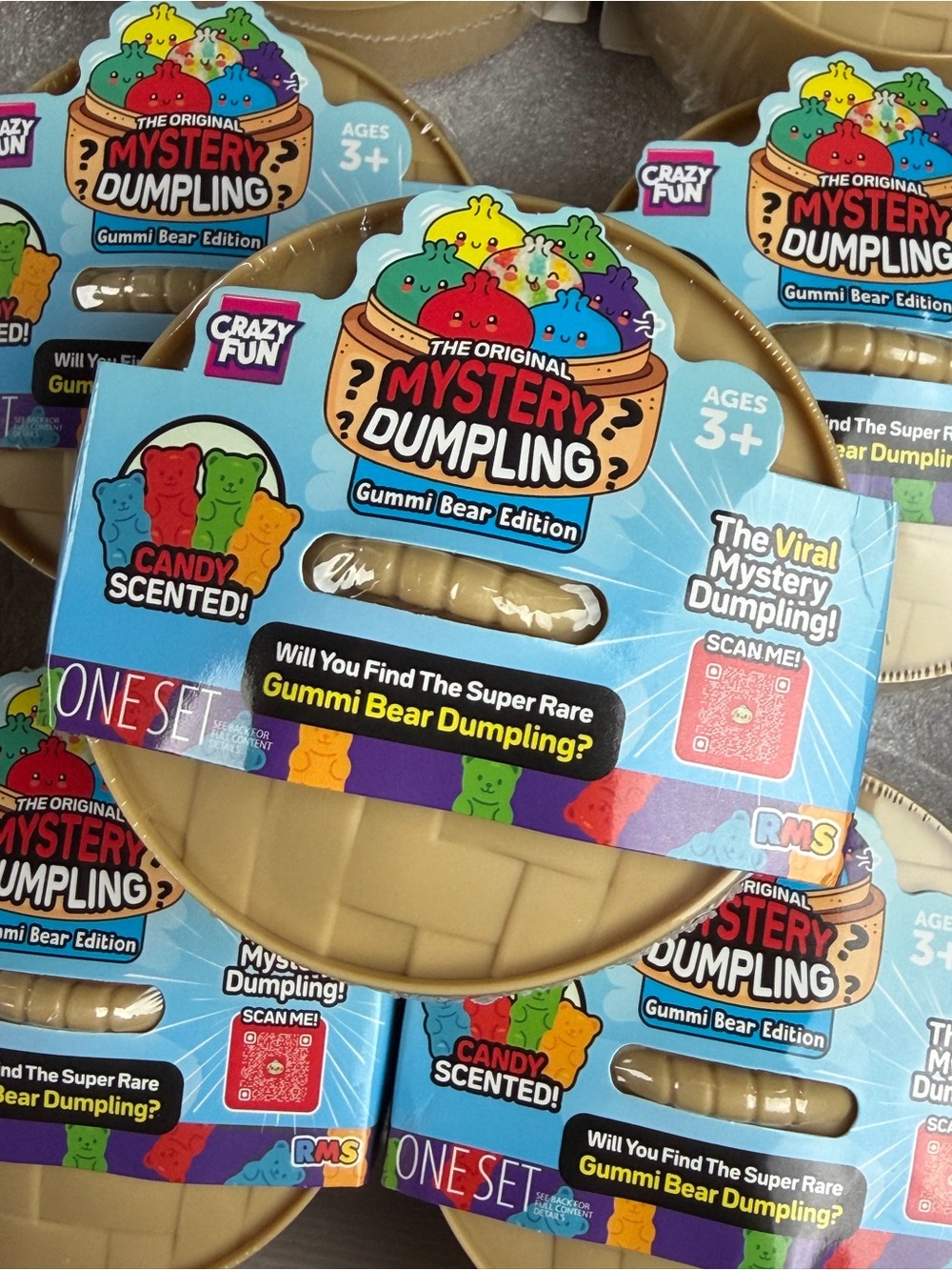 RMS - Crazy Fun Mystery Dumpling Gummi Bear Edition Candy-Scented